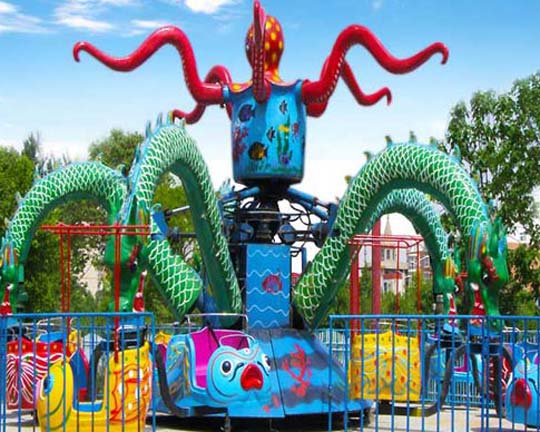 Rotary Octopus Rides for parks