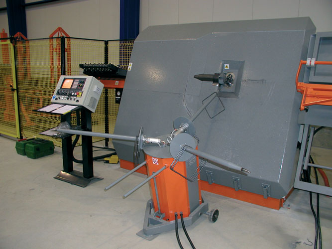 cnc wire stirrup making machine