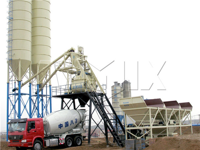 Stationary Concrete Batching Plant