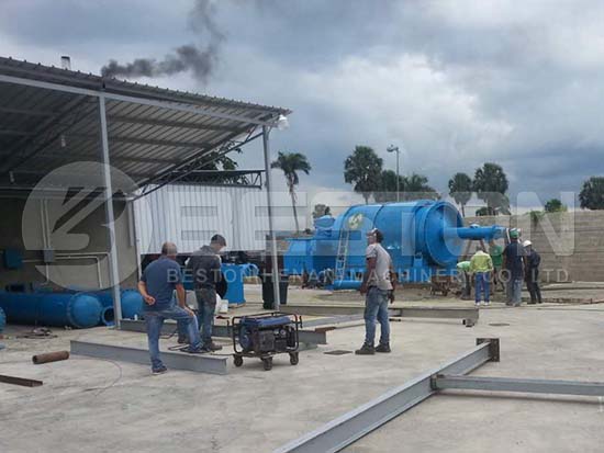 Plastic Pyrolysis Plant in Dominica