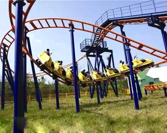 3 loops Roller Coaster Rides For Sale